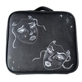 Comedy & Tragedy Mask Make-up Bag - Black